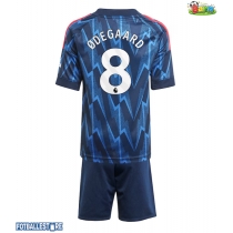 Arsenal Martin Odegaard #8 Bortedraktsett Barn 2025-26 Kortermet (+ Korte bukser)